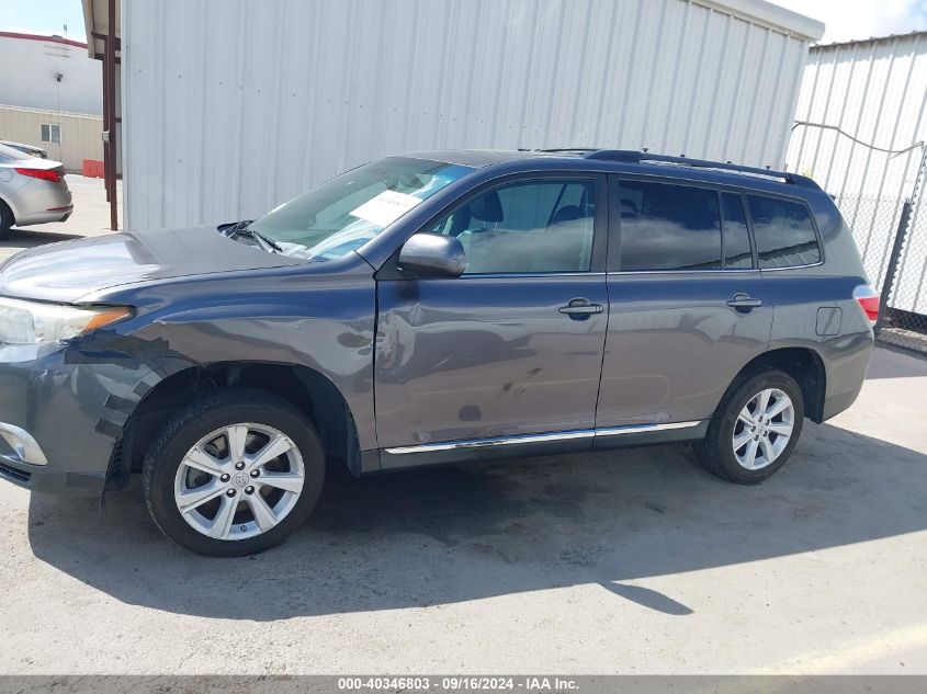 5TDZK3EH8CS072714 2012 Toyota Highlander Se V6