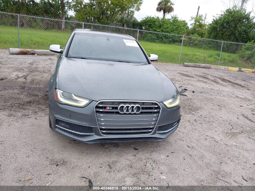 2015 Audi S4 Premium Plus VIN: WAUBGAFL4FA079443 Lot: 40346815