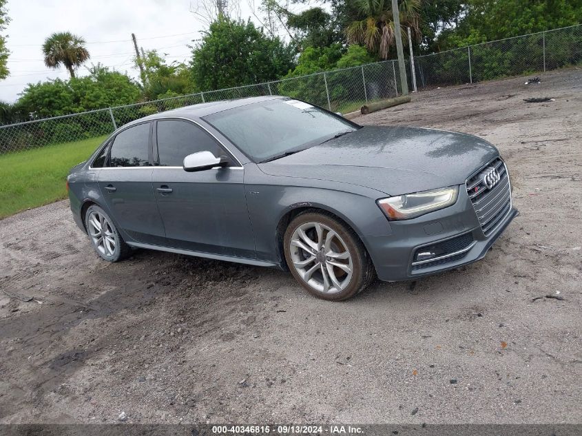 2015 Audi S4 Premium Plus VIN: WAUBGAFL4FA079443 Lot: 40346815