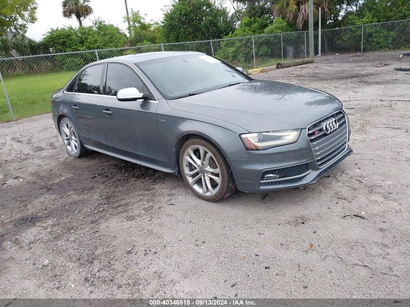 2015 AUDI S4 3.0T PREMIUM PLUS - WAUBGAFL4FA079443