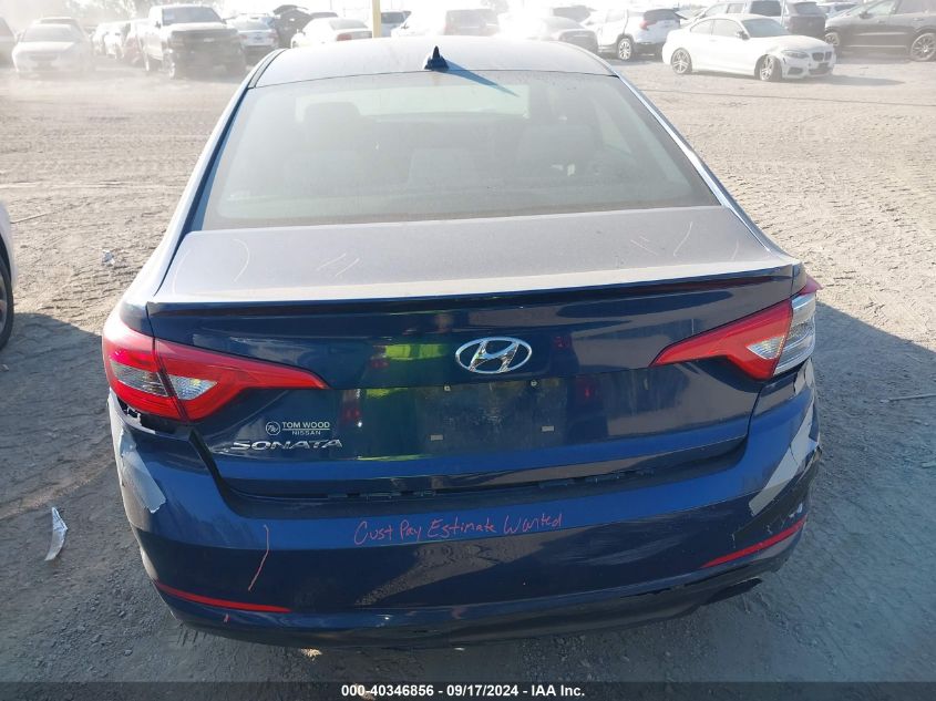 5NPE24AF2FH153081 2015 Hyundai Sonata Se