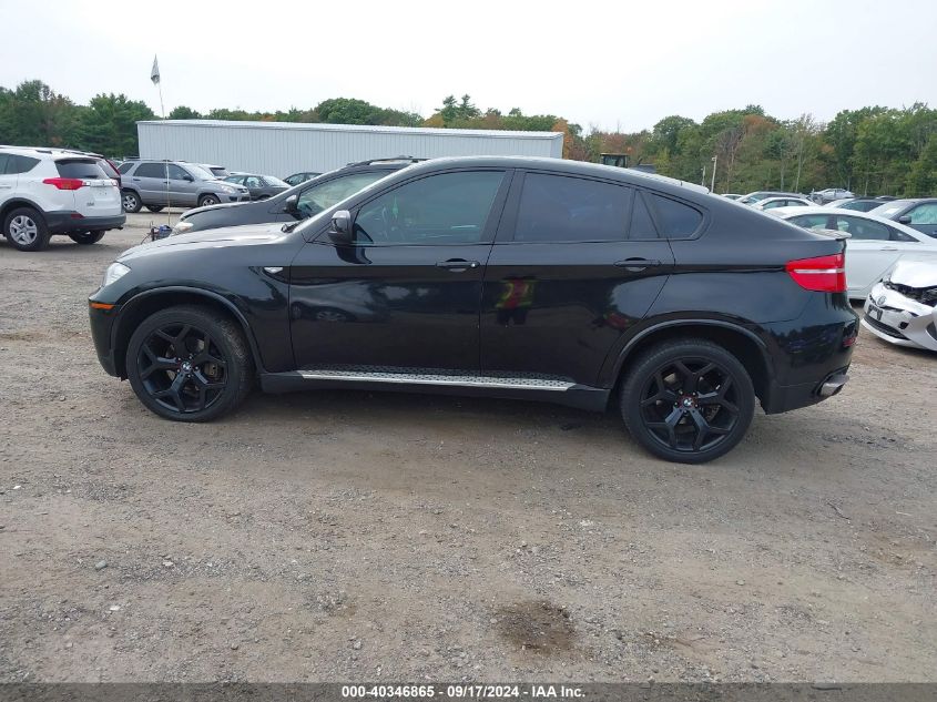 2011 BMW X6 xDrive35I VIN: 5UXFG2C53BLX07618 Lot: 40346865