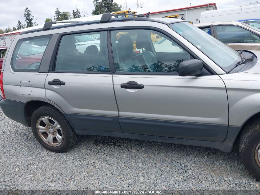 2005 Subaru Forester 2.5X VIN: JF1SG63615H733082 Lot: 40346881