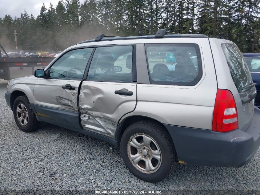 2005 Subaru Forester 2.5X VIN: JF1SG63615H733082 Lot: 40346881