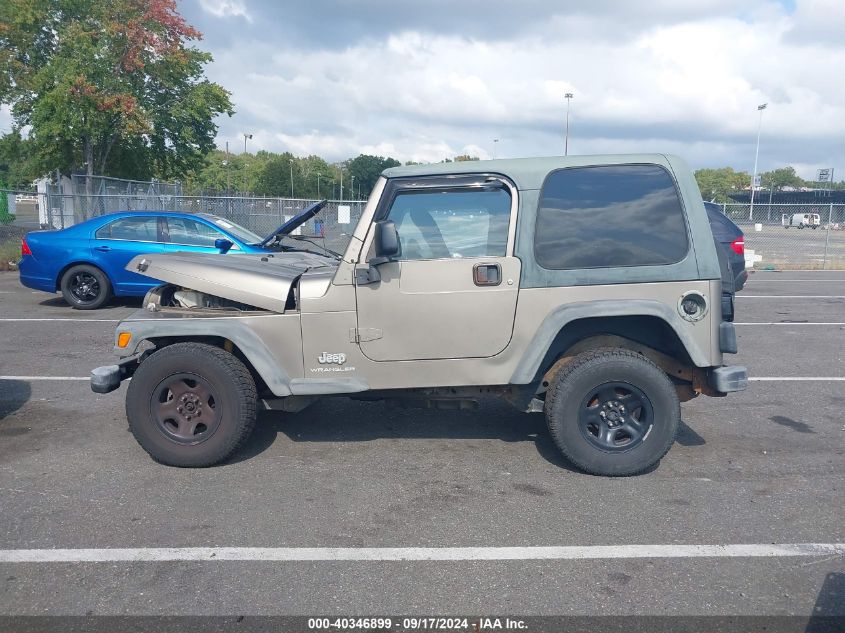 2003 Jeep Wrangler Sport Rhd VIN: 1J4F449S73P336471 Lot: 40346899