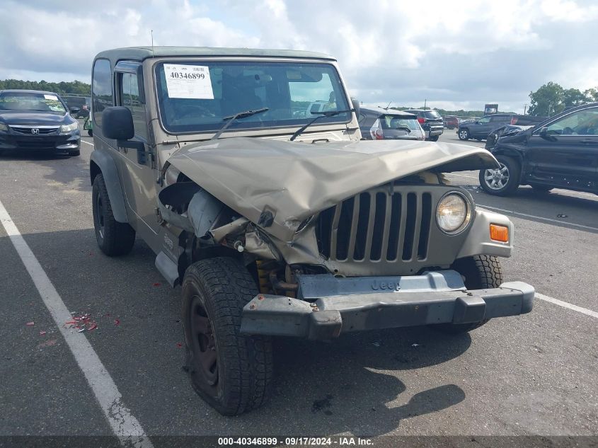 2003 Jeep Wrangler Sport Rhd VIN: 1J4F449S73P336471 Lot: 40346899