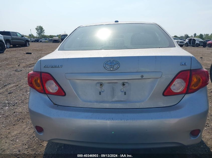 2009 Toyota Corolla Le VIN: 2T1BU40E39C157184 Lot: 40346903