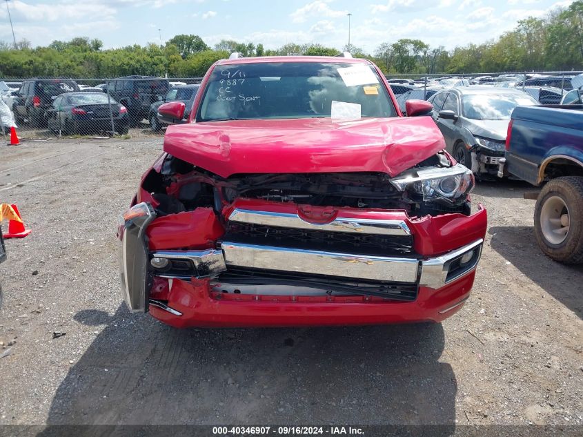 2019 Toyota 4Runner Limited VIN: JTEZU5JR1K5209416 Lot: 40346907