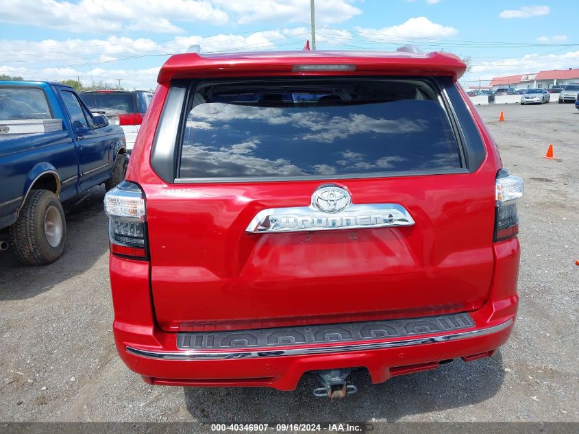 2019 Toyota 4Runner Limited VIN: JTEZU5JR1K5209416 Lot: 40346907