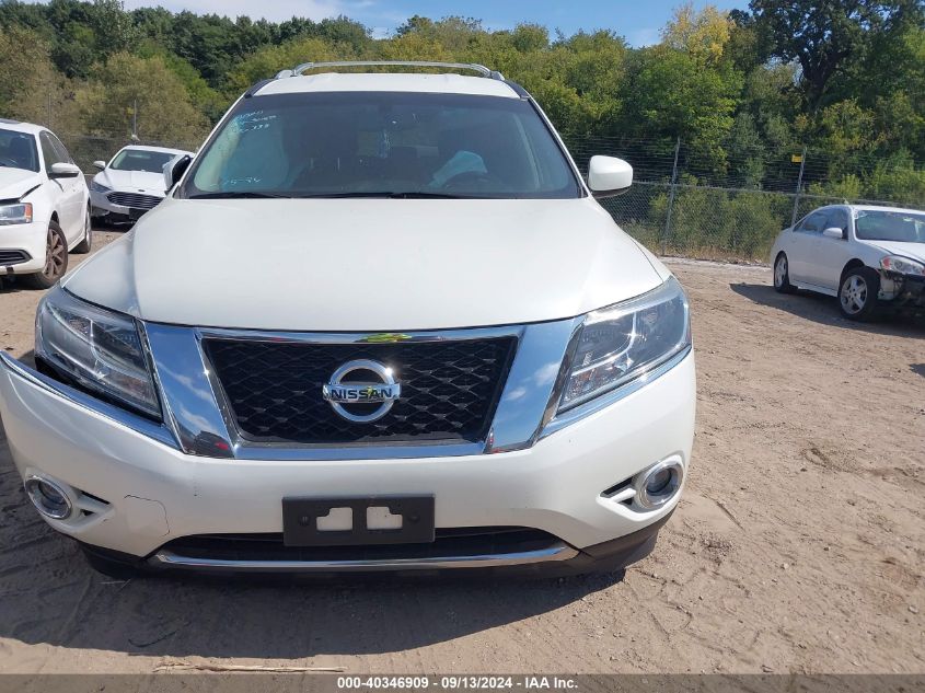 2016 Nissan Pathfinder Sv VIN: 5N1AR2MMXGC670338 Lot: 40346909