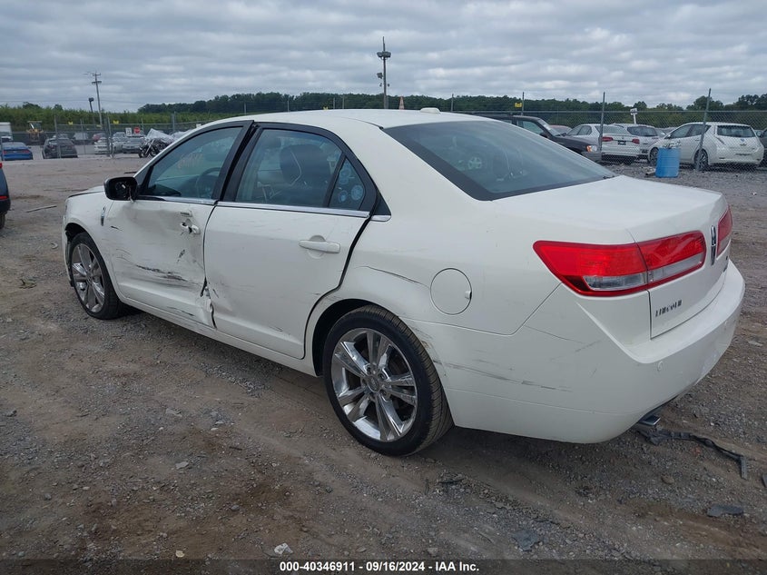 2012 LINCOLN MKZ VIN: 3LNHL2GC9CR832216
