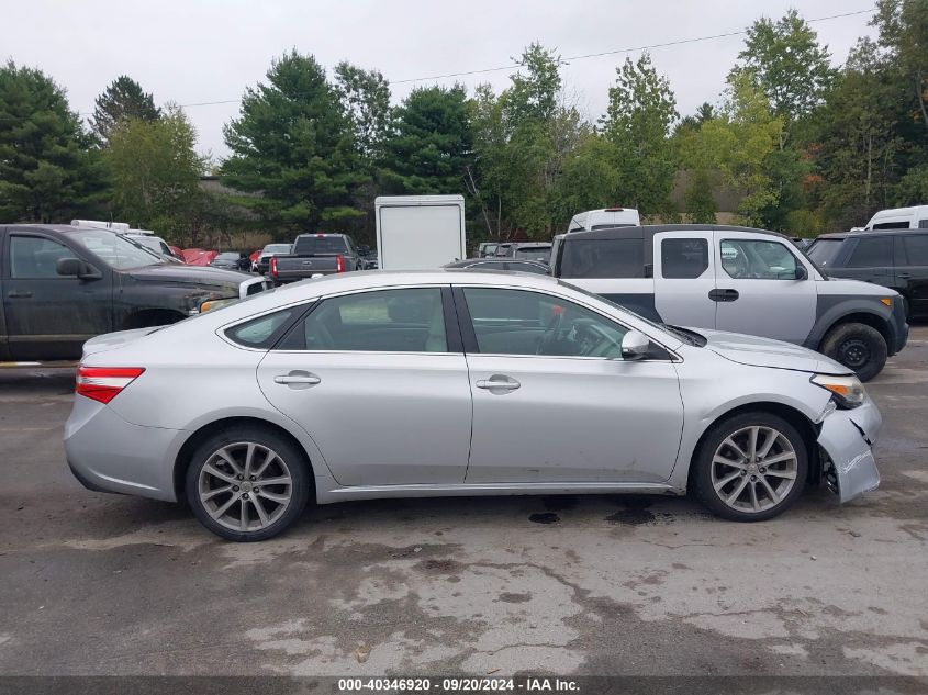 2014 Toyota Avalon Xle Touring VIN: 4T1BK1EB3EU118106 Lot: 40346920