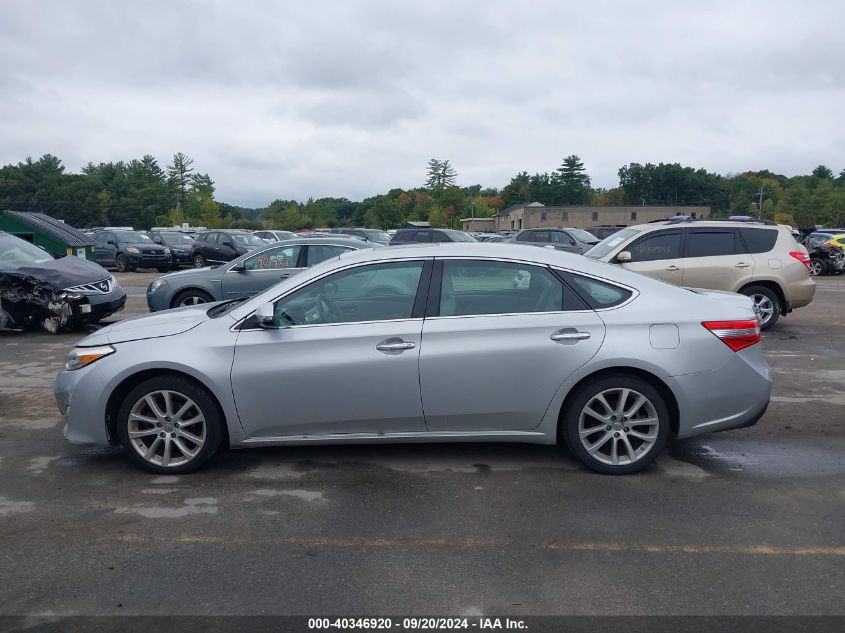 2014 Toyota Avalon Xle Touring VIN: 4T1BK1EB3EU118106 Lot: 40346920