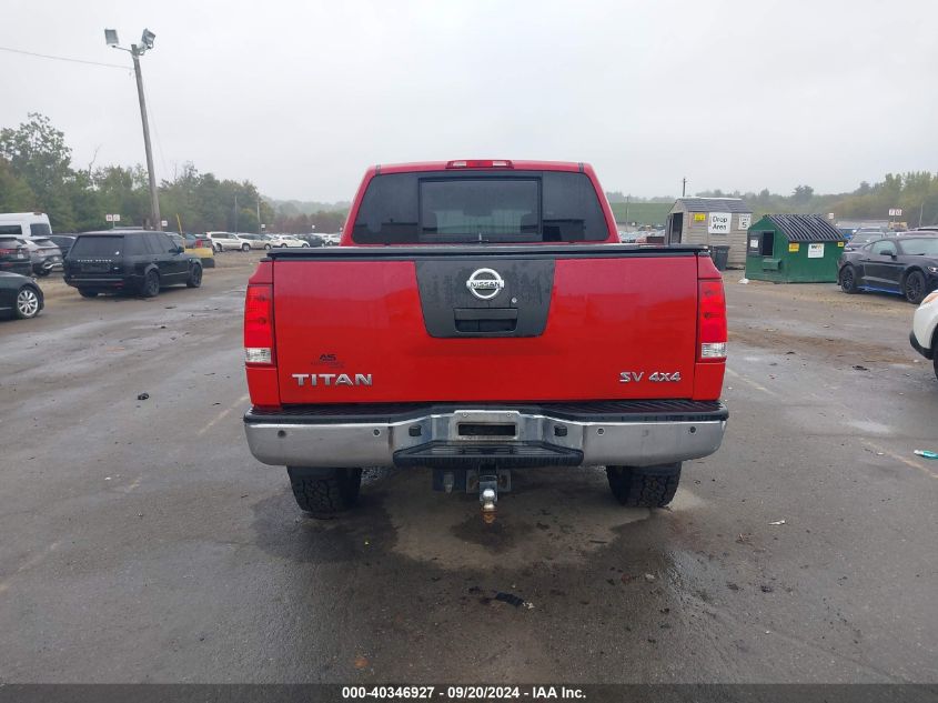 2011 Nissan Titan Sv VIN: 1N6AA0EC8BN324787 Lot: 40346927