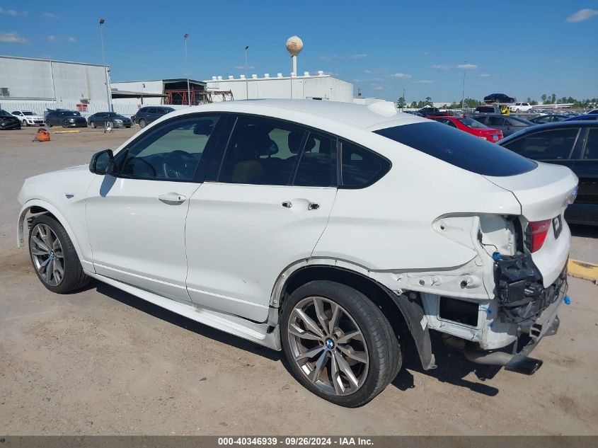 2017 BMW X4 M40I VIN: 5UXXW7C56H0U25827 Lot: 40346939