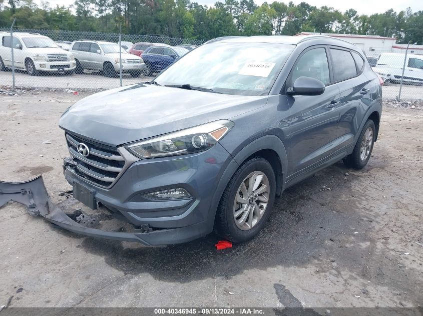 KM8J3CA49GU037030 2016 HYUNDAI TUCSON - Image 2