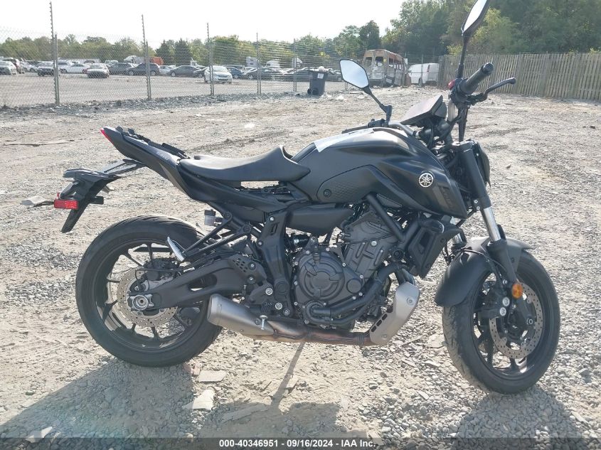 2023 Yamaha Mt07 VIN: JYARM32E9PA008054 Lot: 40346951