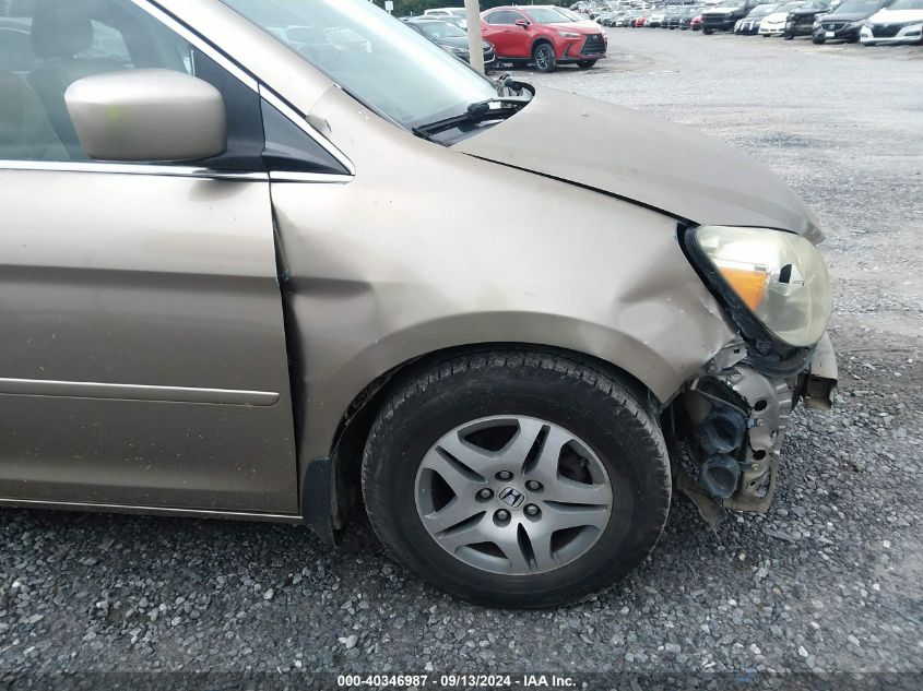 2005 Honda Odyssey Ex-L VIN: 5FNRL38745B089386 Lot: 40346987