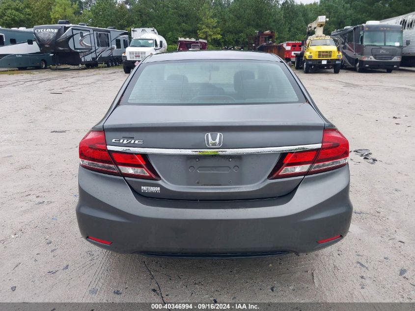 2013 Honda Civic Lx VIN: 19XFB2F57DE029348 Lot: 40346994