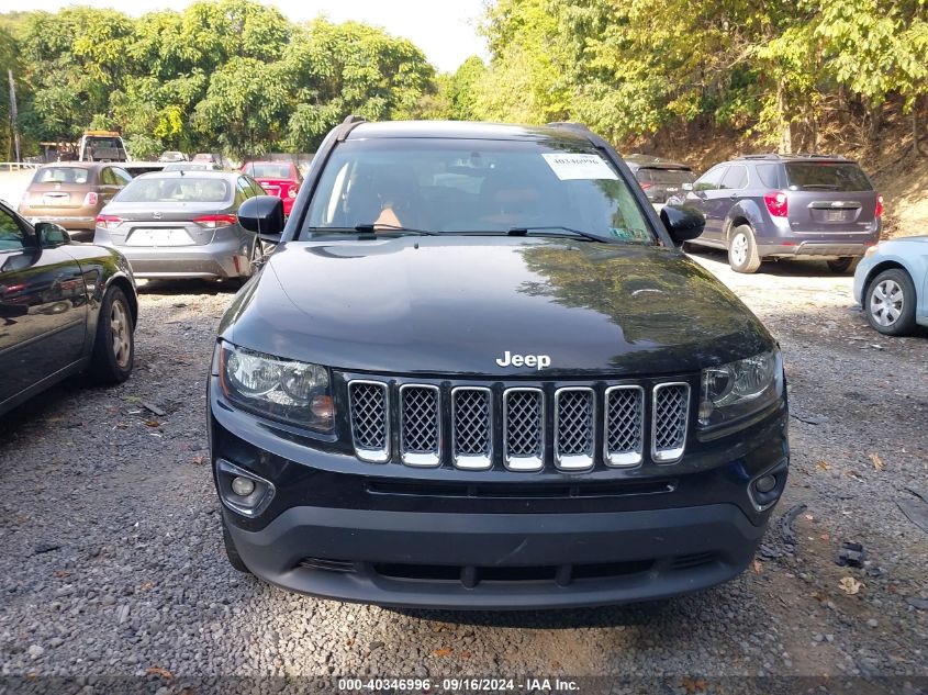 2017 Jeep Compass Latitude VIN: 1C4NJDEB6HD100550 Lot: 40346996