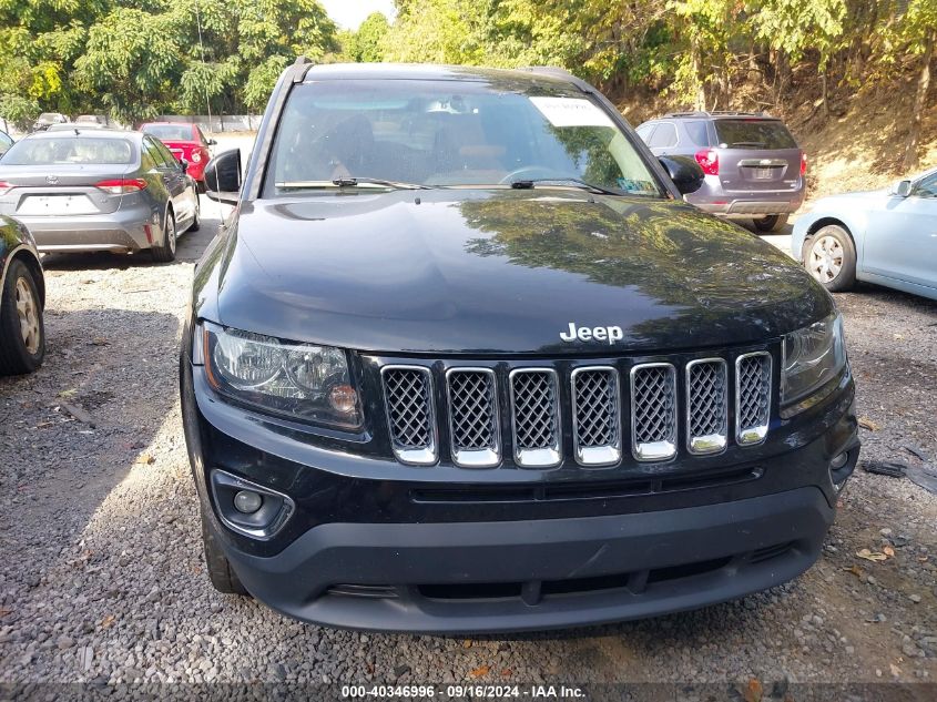 2017 Jeep Compass Latitude VIN: 1C4NJDEB6HD100550 Lot: 40346996