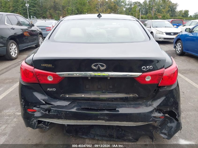 2015 Infiniti Q50 Premium VIN: JN1BV7AR5FM413861 Lot: 40347002