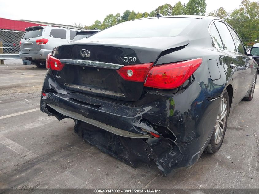 2015 Infiniti Q50 Premium VIN: JN1BV7AR5FM413861 Lot: 40347002