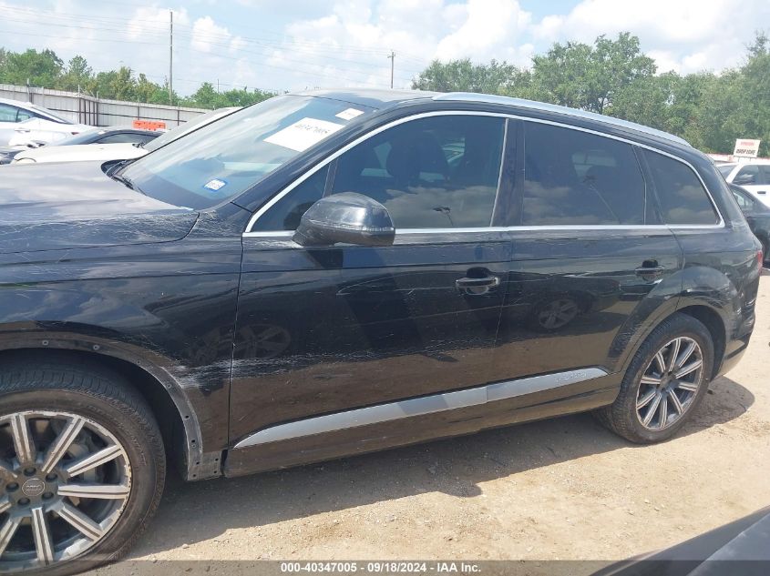 2019 Audi Q7 45 Premium/45 Se Premium VIN: WA1AHAF76KD027040 Lot: 40347005