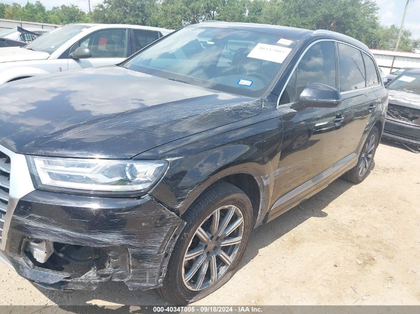 WA1AHAF76KD027040 2019 Audi Q7 45 Premium/45 Se Premium