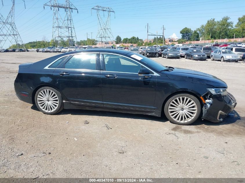 2017 Lincoln Mkz Reserve VIN: 3LN6L5E90HR600658 Lot: 40347010