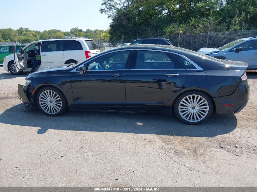 2017 Lincoln Mkz Reserve VIN: 3LN6L5E90HR600658 Lot: 40347010