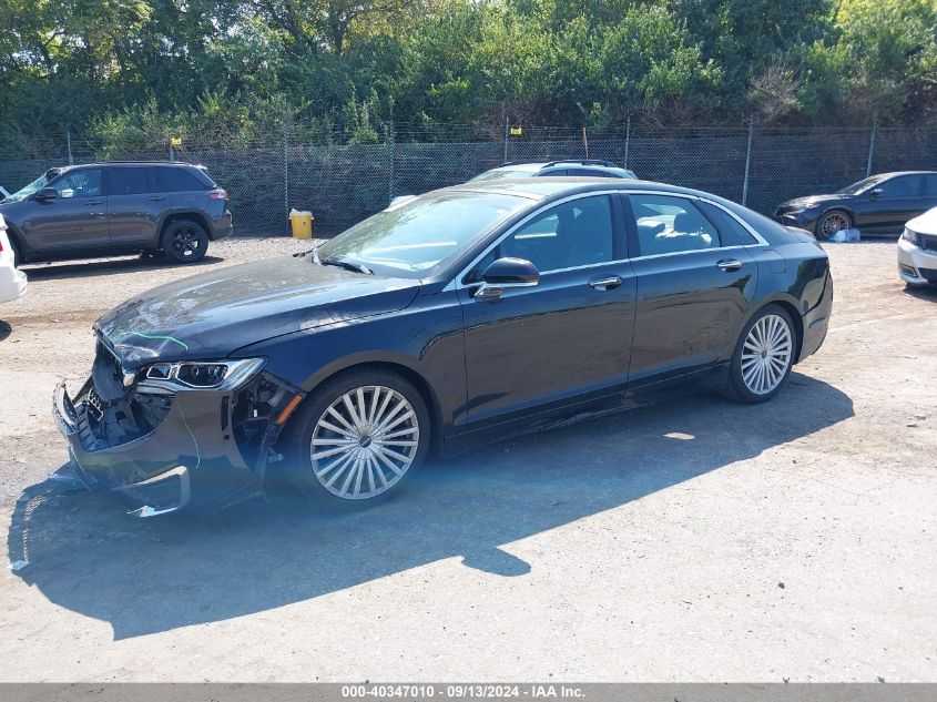 2017 Lincoln Mkz Reserve VIN: 3LN6L5E90HR600658 Lot: 40347010