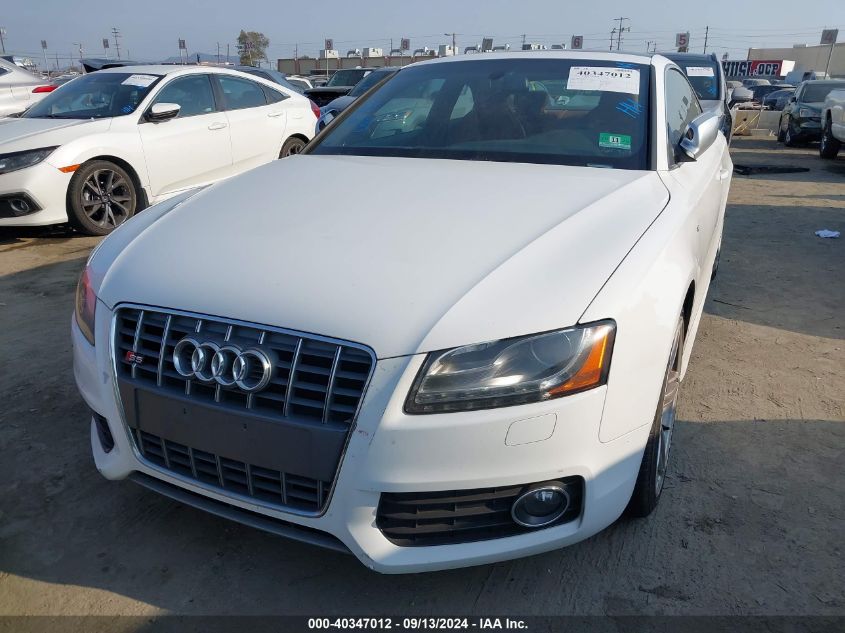 2010 Audi S5 4.2 Premium Plus VIN: WAUVVAFR7AA017213 Lot: 40347012