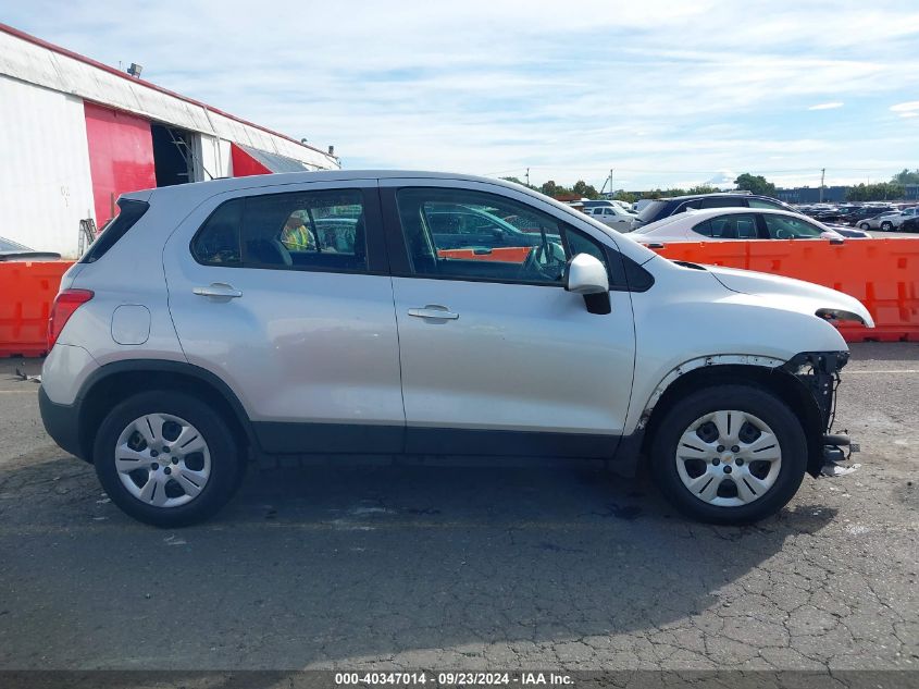 2016 Chevrolet Trax 1Ls VIN: KL7CJKSB7GB674890 Lot: 40347014