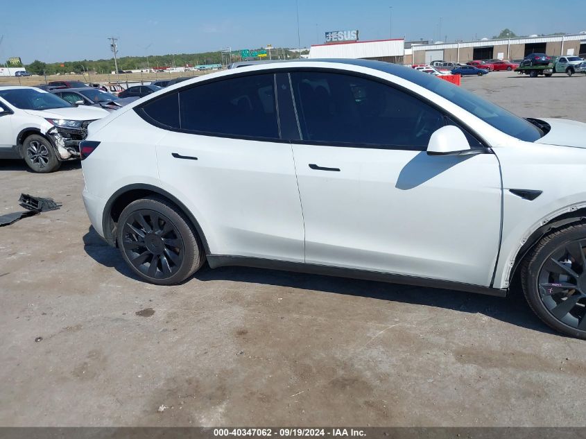 2021 Tesla Model Y Long Range Dual Motor All-Wheel Drive VIN: 5YJYGDEE2MF097784 Lot: 40347062