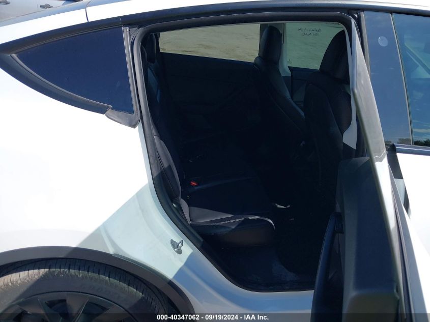 2021 Tesla Model Y Long Range Dual Motor All-Wheel Drive VIN: 5YJYGDEE2MF097784 Lot: 40347062