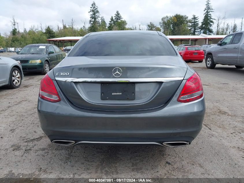 2018 Mercedes-Benz C 300 VIN: 55SWF4JB5JU237665 Lot: 40347081