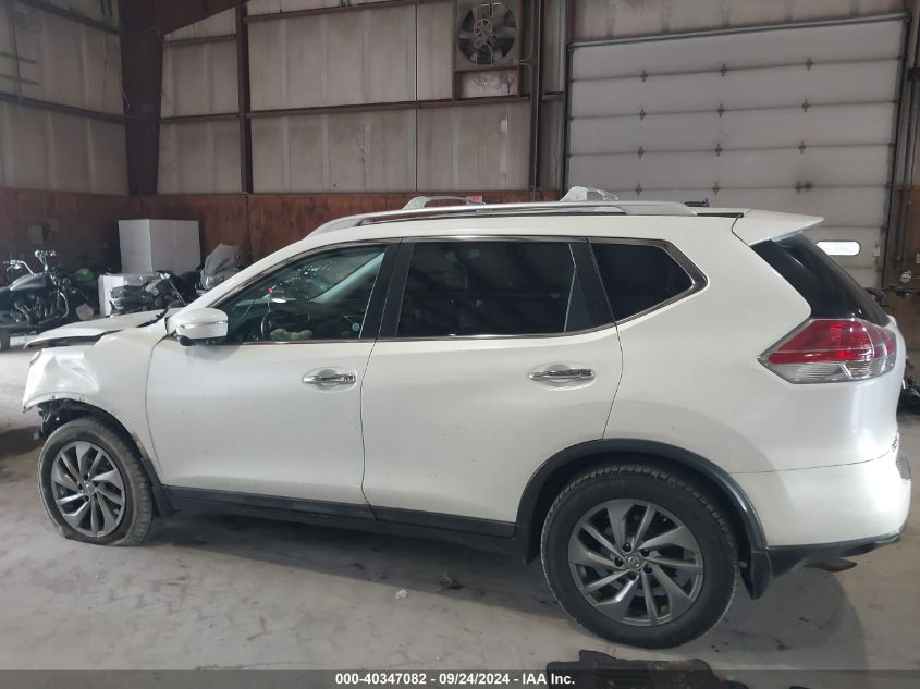 2015 Nissan Rogue Sl VIN: 5N1AT2MV4FC807833 Lot: 40347082