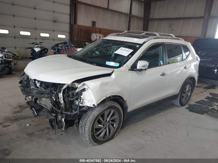 5N1AT2MV4FC807833 2015 NISSAN ROGUE - Image 2