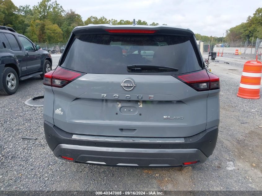 2022 Nissan Rogue Sl VIN: 5N1BT3CBXNC731261 Lot: 40347085