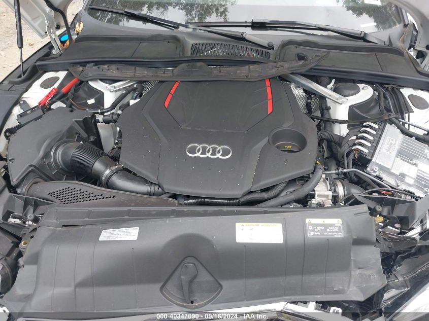 2023 Audi S5 Sportback Premium Plus Tfsi Quattro Tiptronic VIN: WAUC4DF5XPA046514 Lot: 40347090