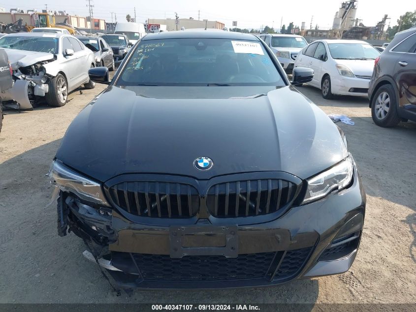 2020 BMW 330I VIN: 3MW5R1J07L8B13340 Lot: 40347107