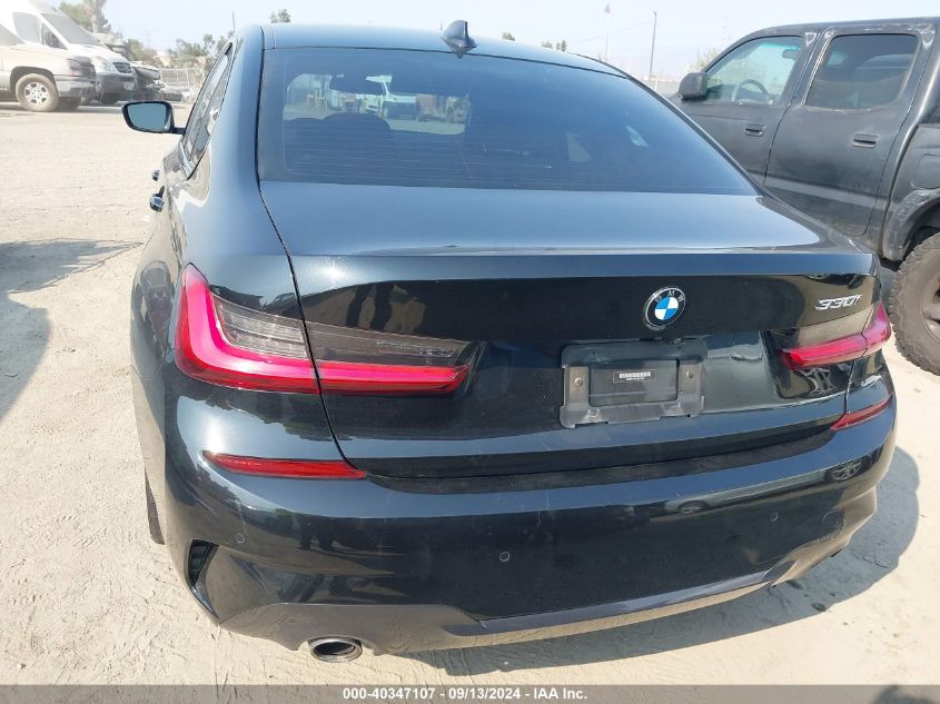 2020 BMW 330I VIN: 3MW5R1J07L8B13340 Lot: 40347107