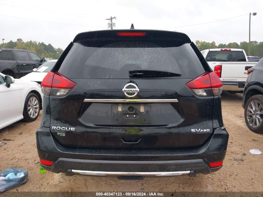 2019 Nissan Rogue Sv VIN: 5N1AT2MV0KC757104 Lot: 40347123