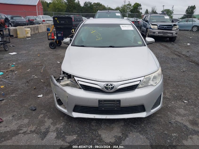 2012 Toyota Camry Le VIN: 4T1BF1FK4CU637214 Lot: 40347129