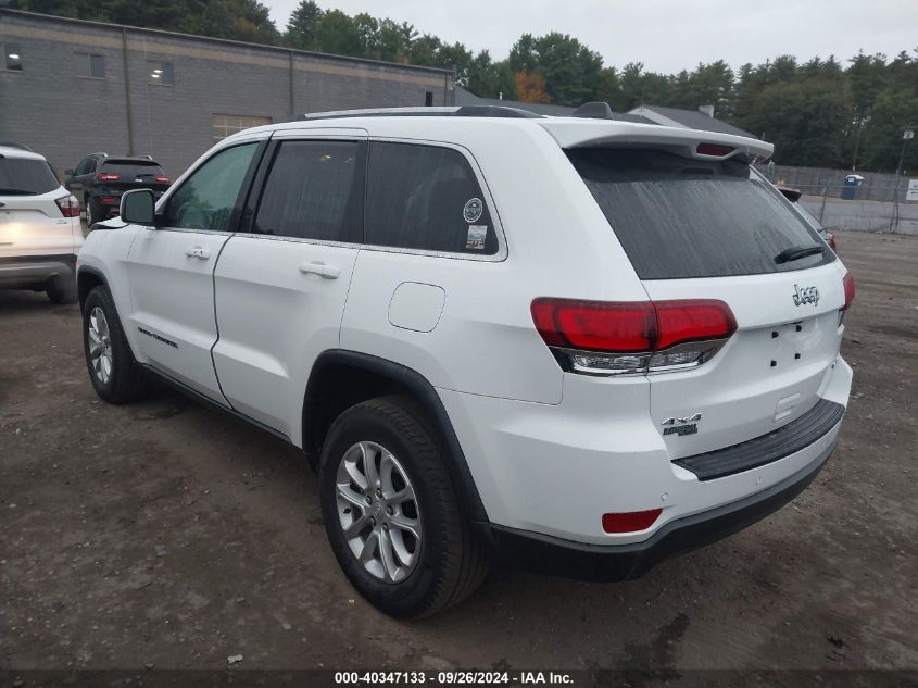 2021 Jeep Grand Cherokee Laredo VIN: 1C4RJFAG2MC614264 Lot: 40347133