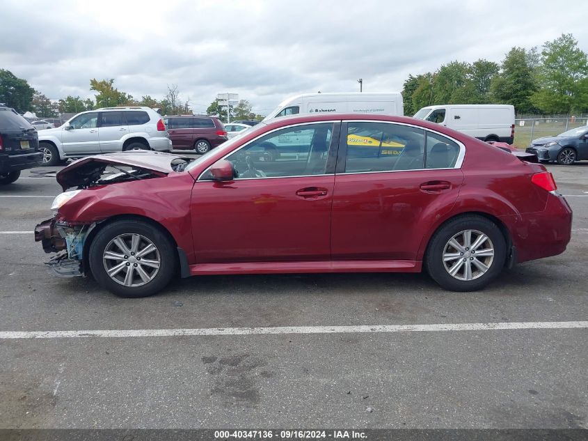 2011 Subaru Legacy 2.5I Premium VIN: 4S3BMBC6XB3236603 Lot: 40347136