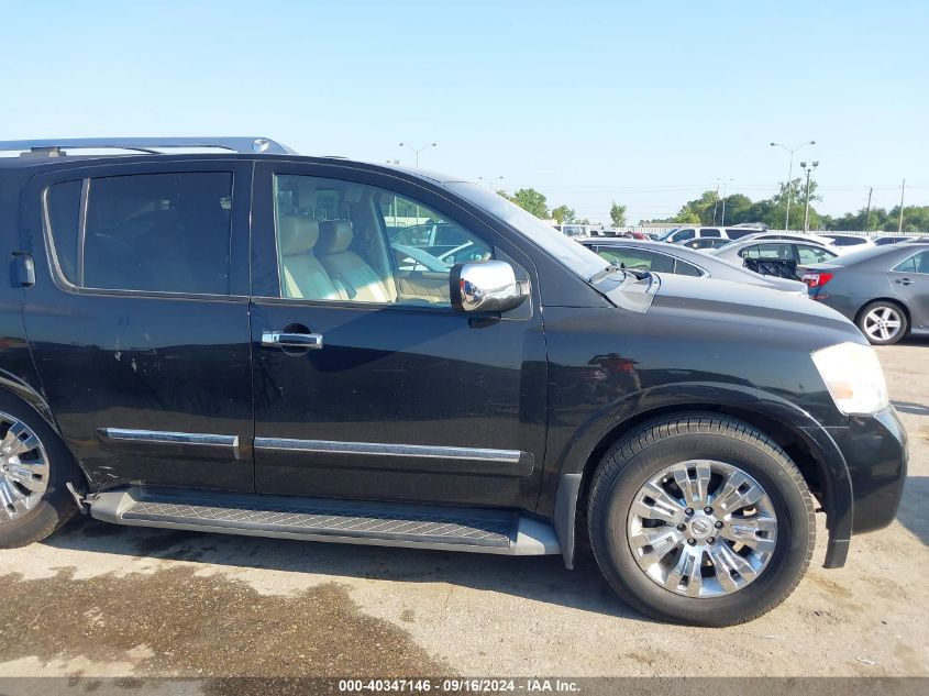 2015 Nissan Armada Sv/Sl/Platinum VIN: 5N1BA0ND9FN616529 Lot: 40347146