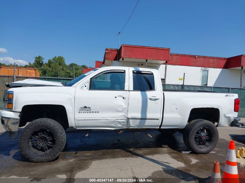 2015 Chevrolet Silverado 1500 2Lt VIN: 1GCVKREC1FZ243215 Lot: 40347147