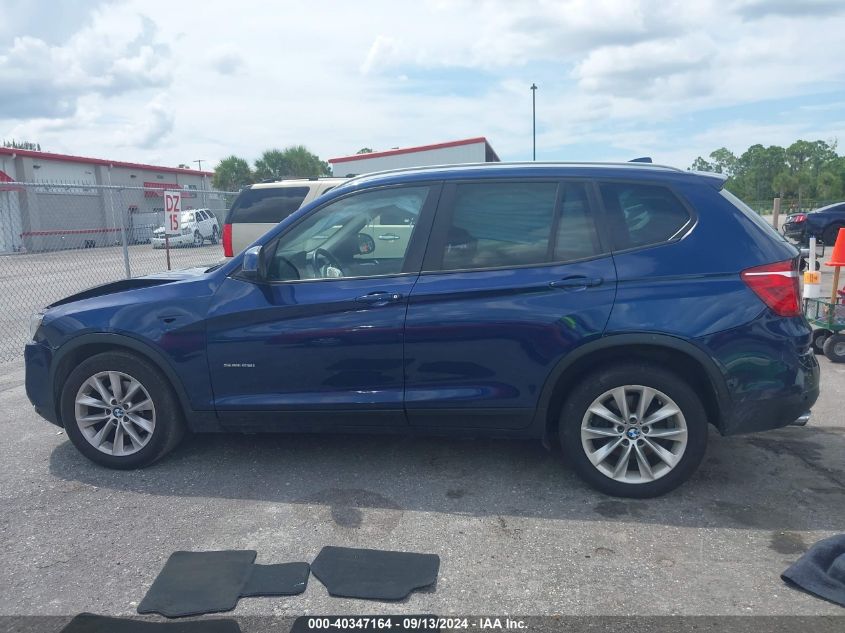 2015 BMW X3 Sdrive28I VIN: 5UXWZ7C55F0F75995 Lot: 40347164